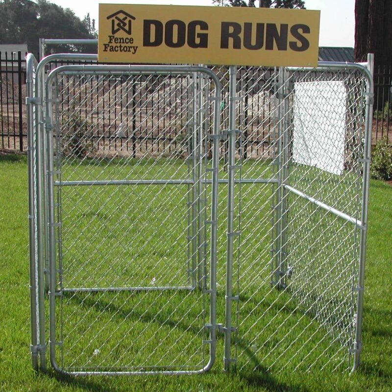 chain link dog run